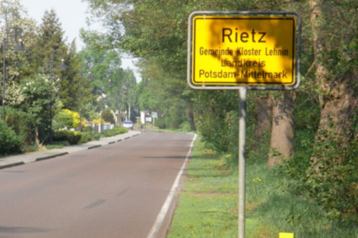 Rietz - Ortseingang